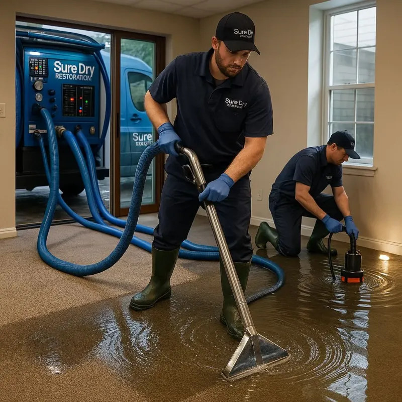 Water Extraction and Removal process in Key Largo, FL